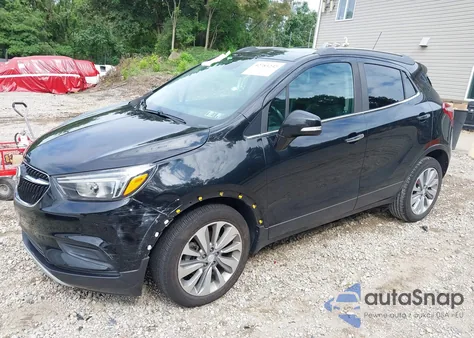 2018 Buick Encore Preferred from USA, damaged, VIN KL4CJESB1JB576637